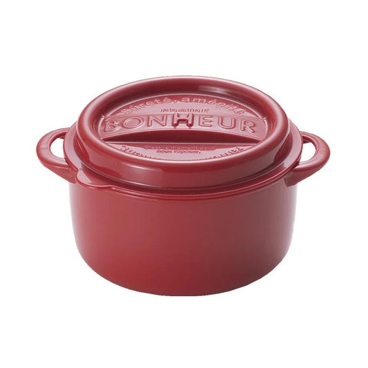 Yamada Chemical Bonheur Lunch Pot XL Red 550mL