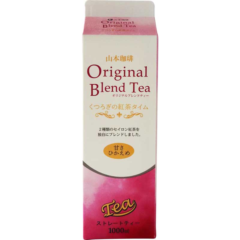 Yamamoto Coffee Original Blend Tea Less-Sugar 1000Ml