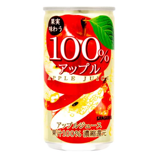 Sangaria Fruit Flavor 100% Apple Juice 190G Can