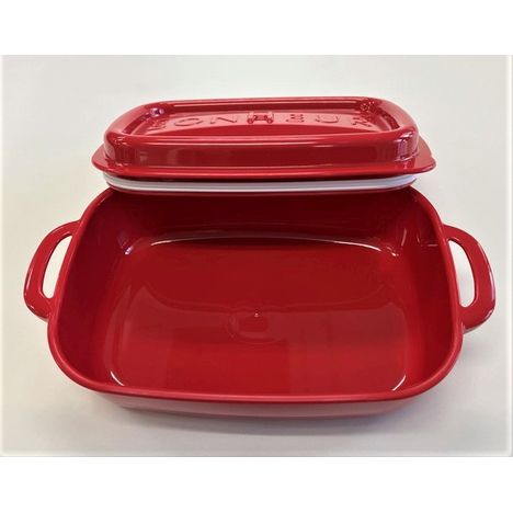 Yamada Chemical Bonheur Lunch Square 3L Red