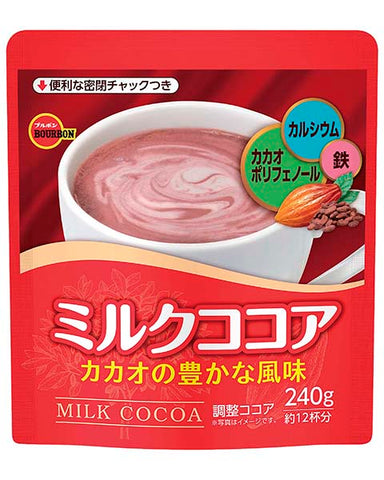 Bourbon milk cocoa 240g