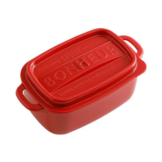 Yamada Chemical Bonheur Lunch Square XL Red 440mL