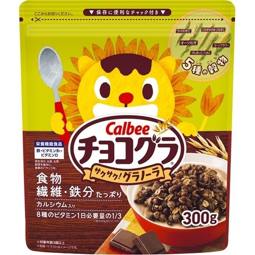 CALBEE Chocolate Granola 300g - TokyoMarketPH
