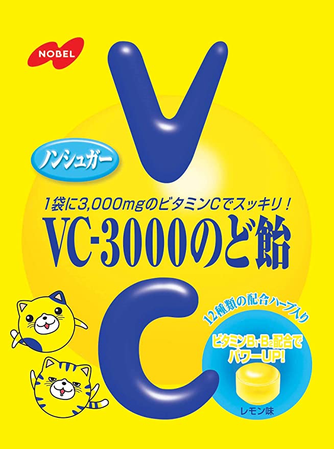 Nobel Vc3000 Throat Candy 90G