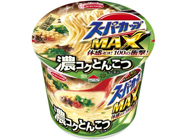 Acecook Supercup Max Tonkotsu Ramen