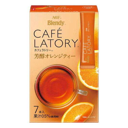 Agf Cafe Latory Stick Orange Tea