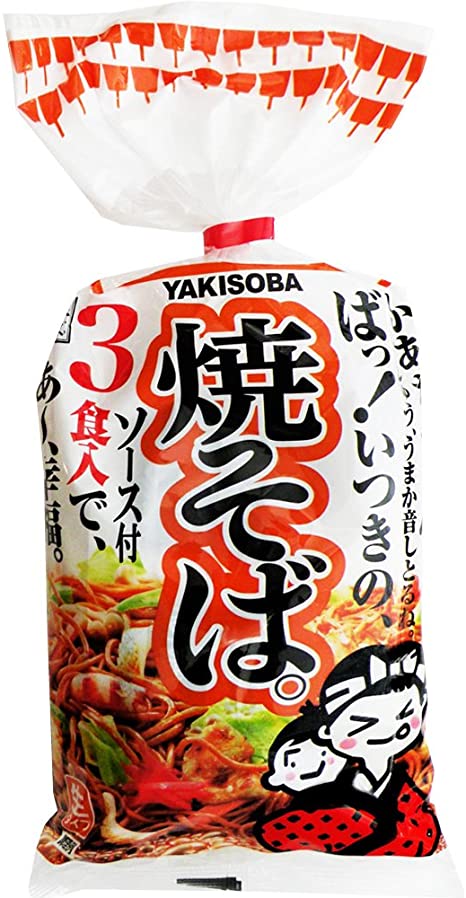 Itsuki  Made In Japan 3-Meal Yakisoba 510G