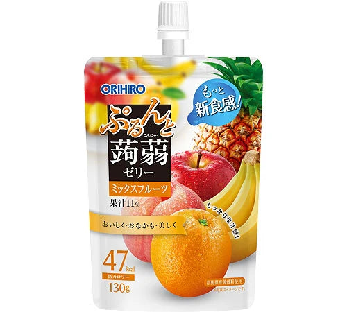 Orihiro Konjac Mix Fruits 130G Sp.