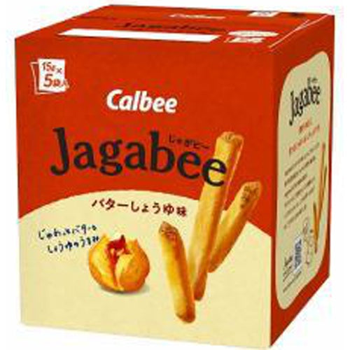 Calbee Jagabee Butter Soy Sauce 80G