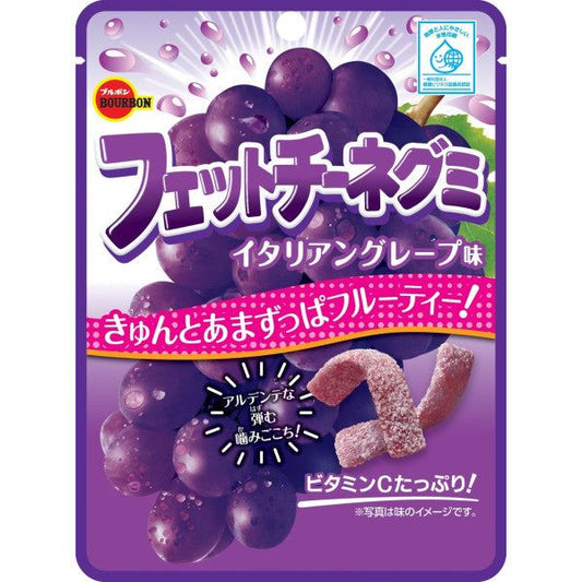 Bourbon Fettuccine Gummy Italian Grape 50G