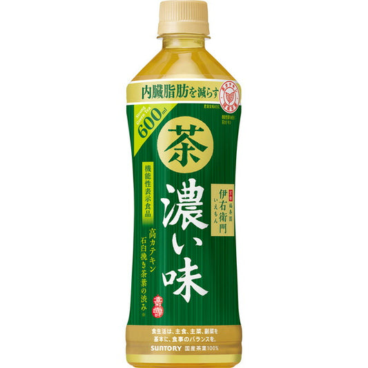 Suntory Iyemon Dark Japanese Tea 600Ml