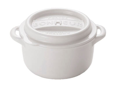 Yamada Chemical Bonheur NEW Lunch Pot M White