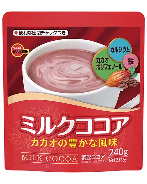 Bourbon milk cocoa 240g