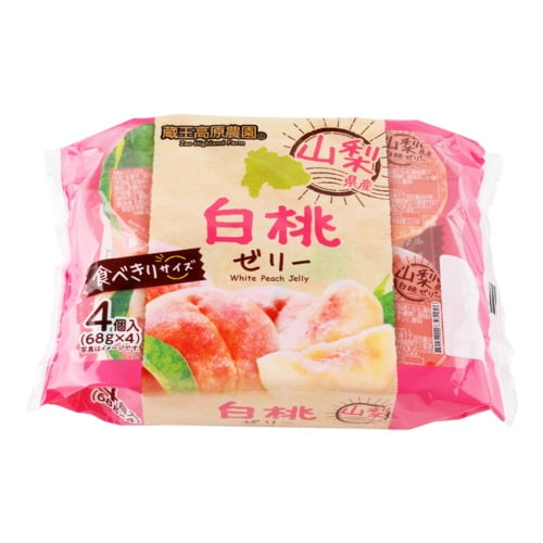 Wakayama White Peach Jelly 68G