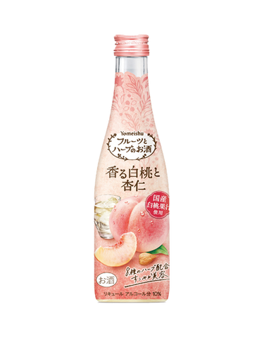 Yomeishu Liquor, Fragrant White Peach And Apricot Kernel (300Ml)