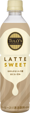 ITOEN TULLY'S COFFEE LATTE SWEET 430mlPET