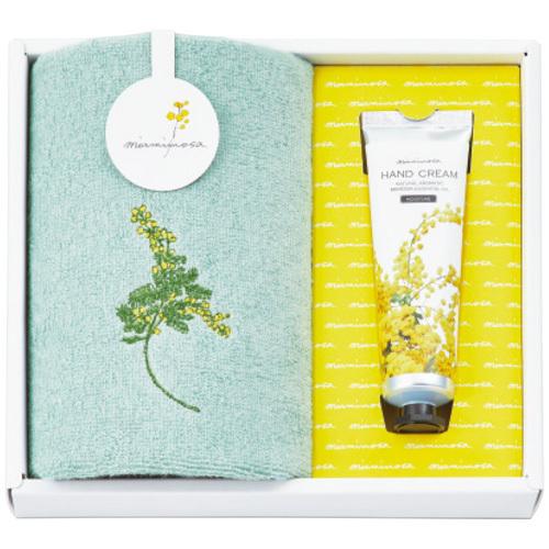 Miammosa Wash Towel & Hand Cream Set (Green)(MMC10250GR)