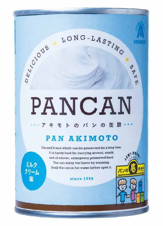 Akimoto Pankan Canned Bread Milk Cream 100G