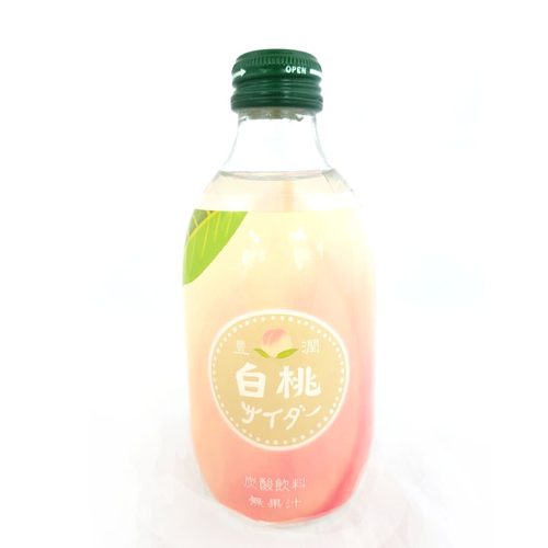 Tomomasu White Peach Cider 300Ml Bottle