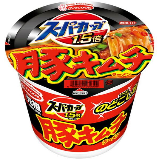 Acecook Supercup 1.5 Pork Kimuchi Ramen