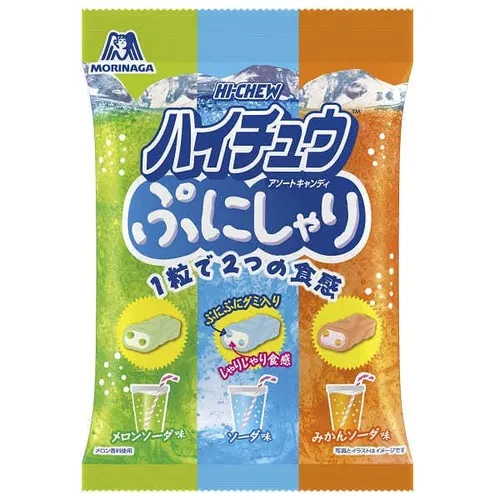 Morinaga Puni Shari Hi-Chew Assort. 68G