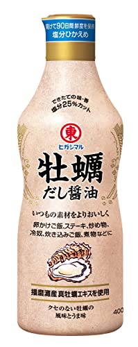 Higashimaru Soy Sauce Oyster Dashi Soy Sauce 400Ml