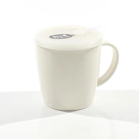 Yamada Chemical GLIT & BRILLIA Mug with Lid White 300mL