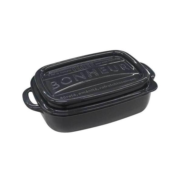 Yamada Chemical Bonheur Lunch Square 3L Dark Gray