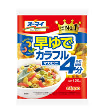 Nippn Early Boiled Colorful Macaroni 120G
