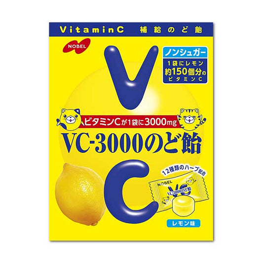 Nobel Vc-3000 Throad Candy Lemon 90G