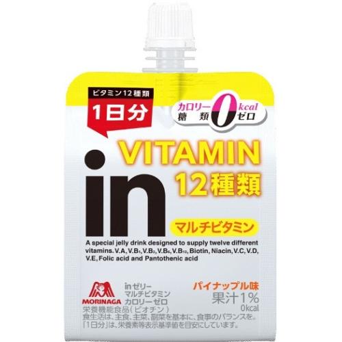 Morinaga In Jelly Multi-Vitamin Calorie Zero 180G