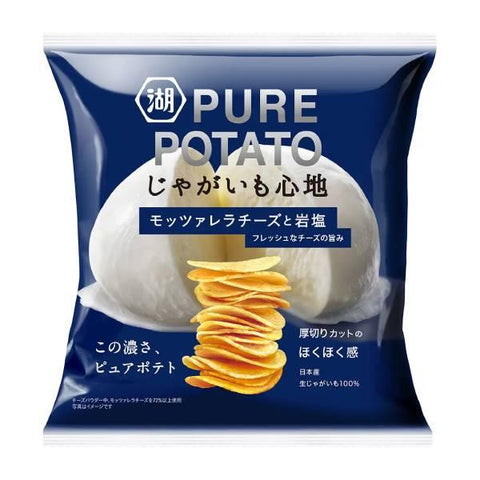 Koikeya Pure Potato Mozzarella Cheese & Rock Salt 52G