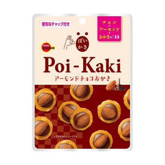 Bourbon Poikaki Almond Chocolate Okaki 25G