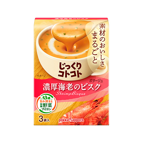 Pokka Sapporo Rich Shrimp Bisque 3P