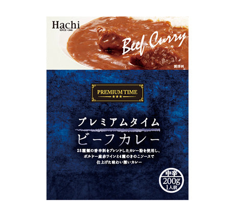 Hachi Premium Time Beef Curry Medium Hot 200G