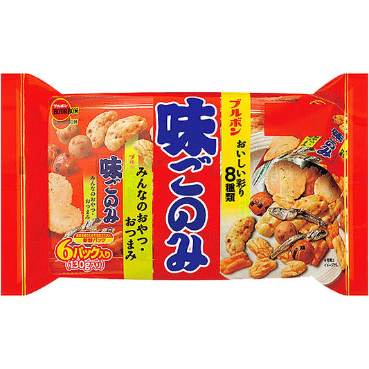 Bourbon Ajigonomi Mixed Rice Cracker