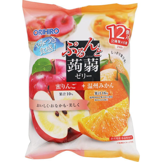 Orihiro Konjac Jelly Honey Apple Mikan