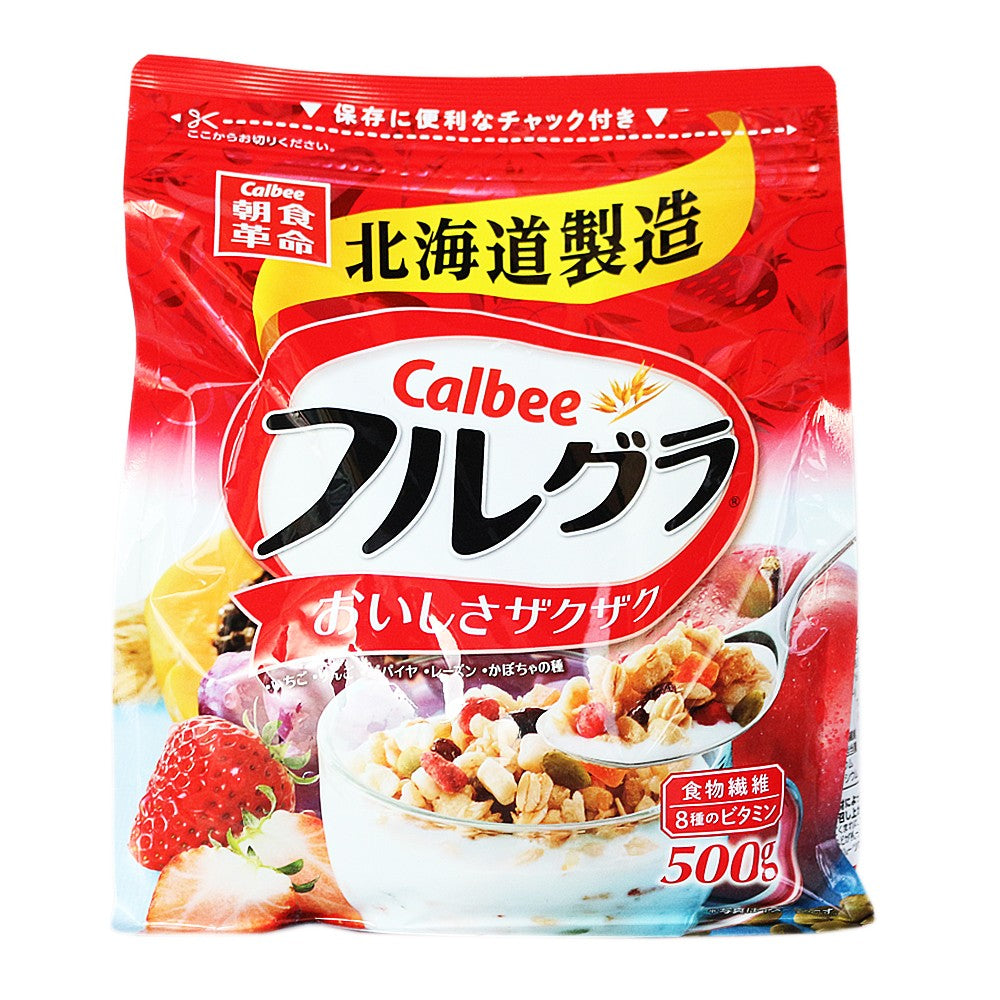 Calbee Fruits Granola 500G