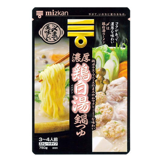 Mizkan Chicken Paitan Soy Milk Hot Pot Soup