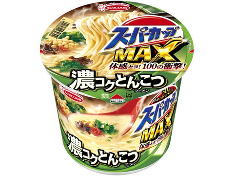 Acecook Supercup Max Tonkotsu Ramen