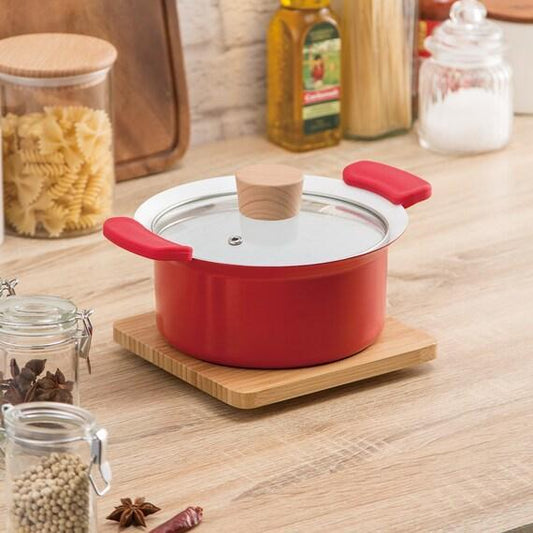 Nitori Two Hands Pot Red 24Cm For Ih (Umami)