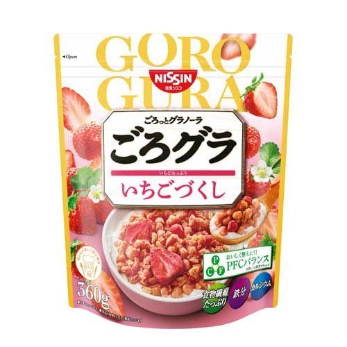 Nisshin Cisco Granola Strawberry 360G