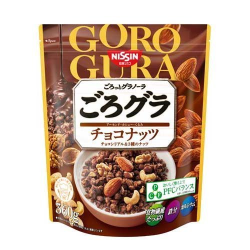 Nisshin Cisco Granola Choco Nuts 360G
