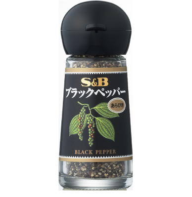 S&B Spice&Herb Black Pepper (Coarsely Ground)