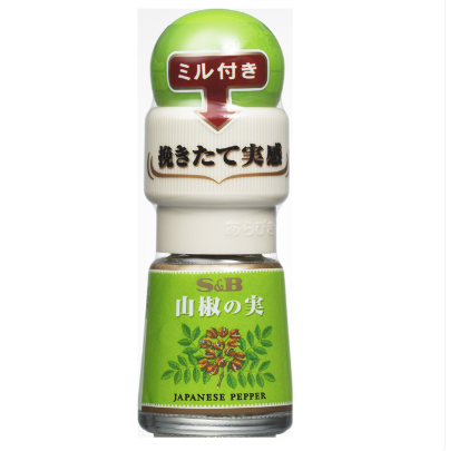 S&B Spice&Herb Japanese Pepper With Mill