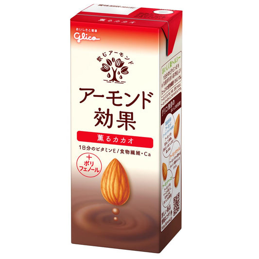 Glico Almond Milk Cocoa 200Ml Tetrapack