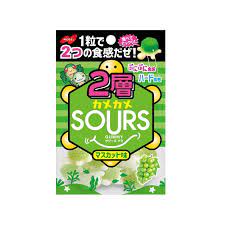 Nobel Two-Layers Kamekame Sours Gummy Muscut