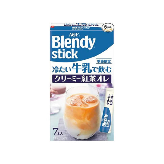 Agf Blendy Stick With Cold Milk Creamy Tea Au Lait