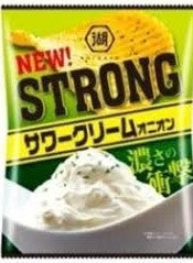 Koikeya Strong Potato Chips Sour Cream Onion 56G