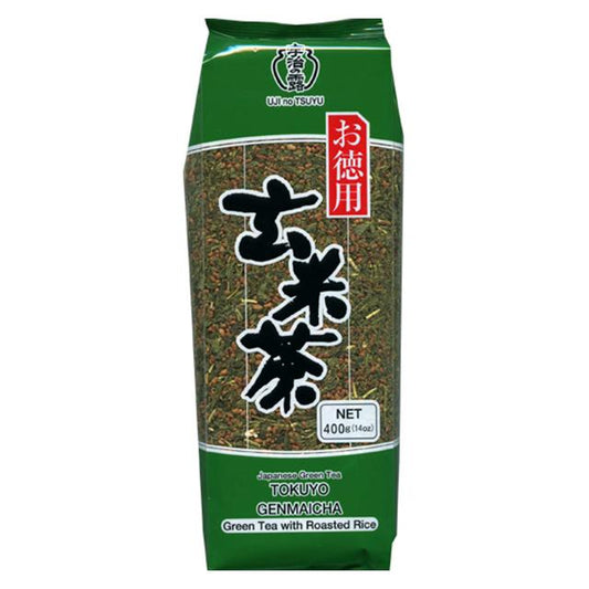 Ujinotsuyu Genmaicha Tea Loose Leaves 400G